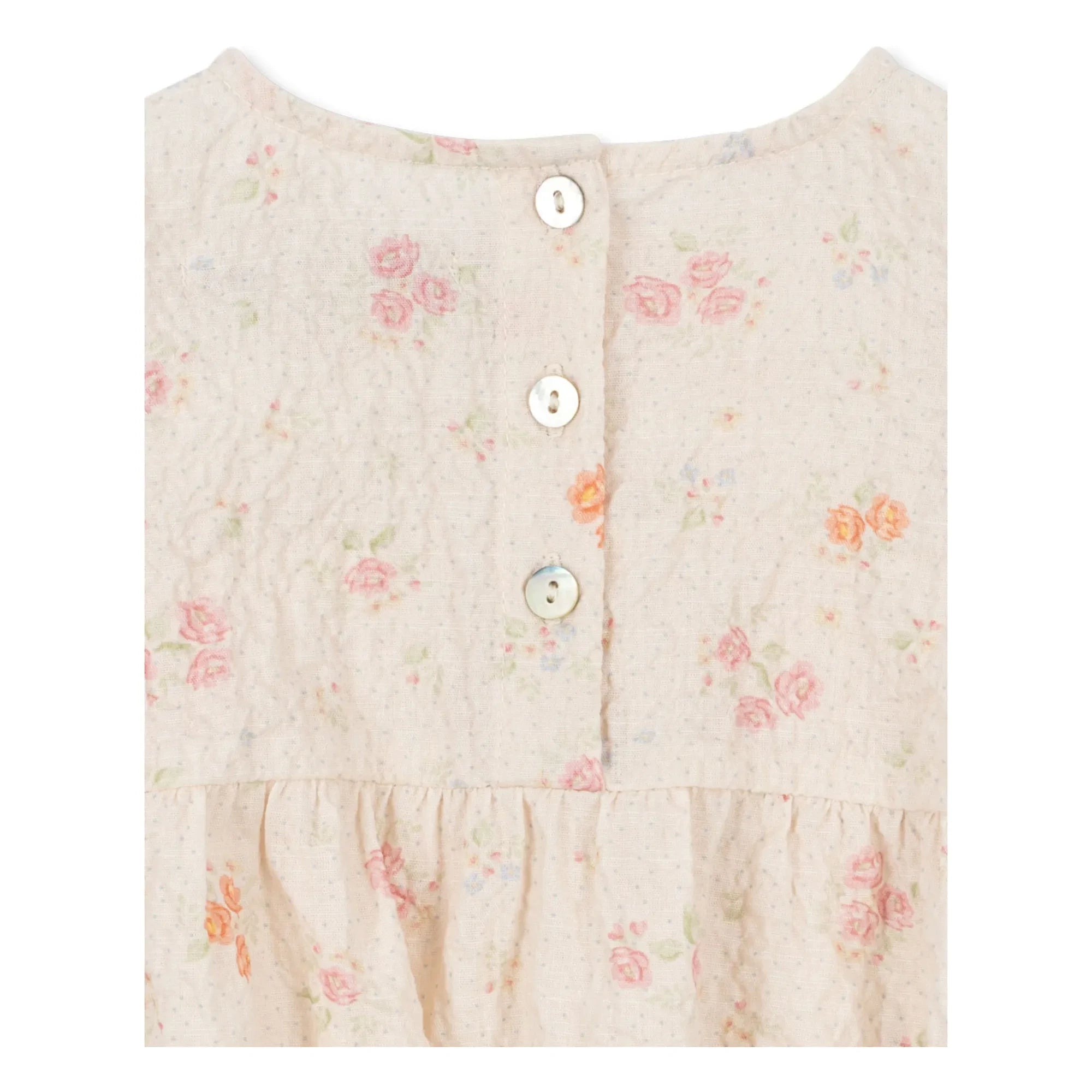 Konges Sløjd - Elin Fleurie Bio-Baumwoll-Overall | Beige
