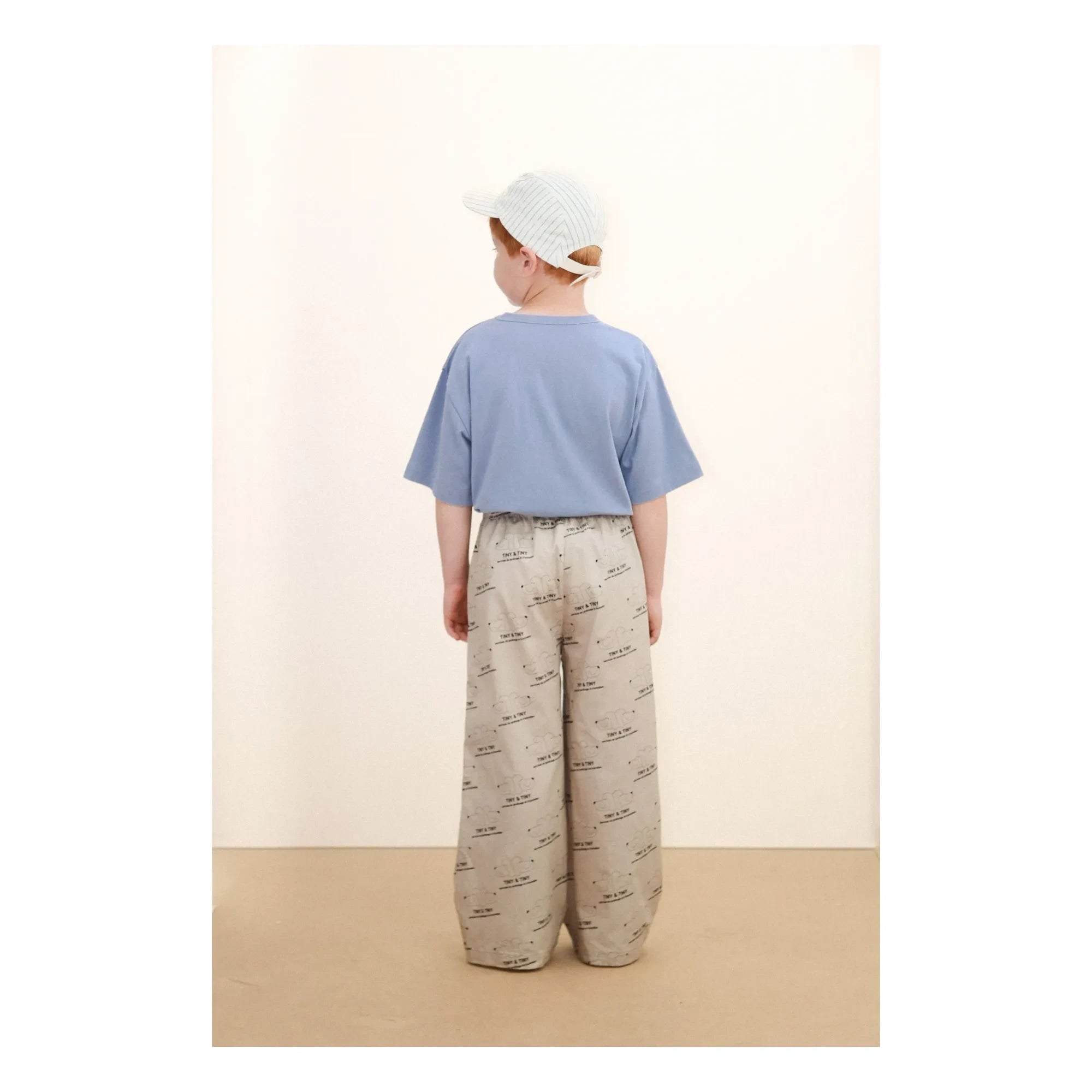Tinycottons - Tiny 26 T-Shirt aus Bio-Baumwolle | Grau-Blau
