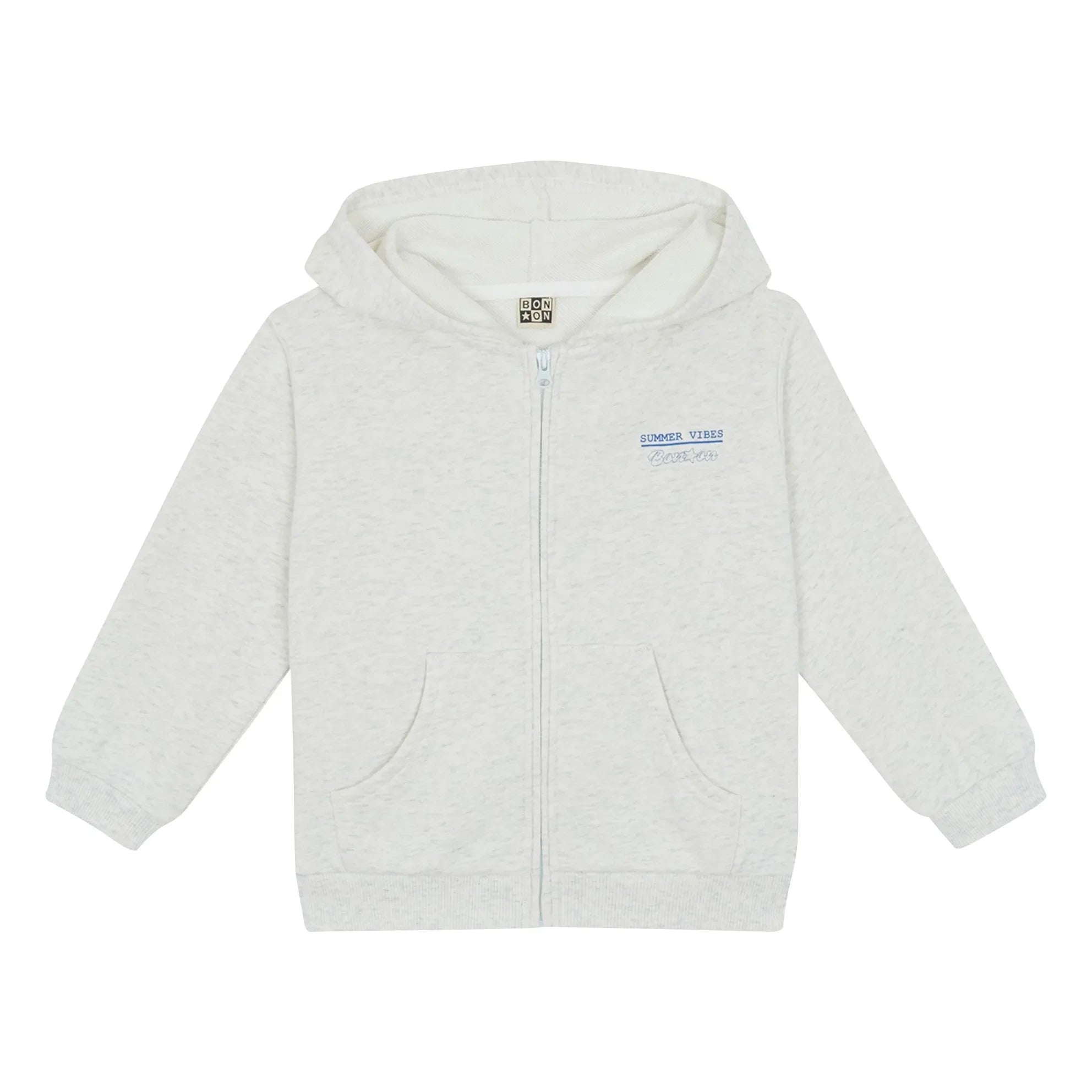 Bonton - St Lu Dayoff Gefleckter Kapuzenpullover | Grau