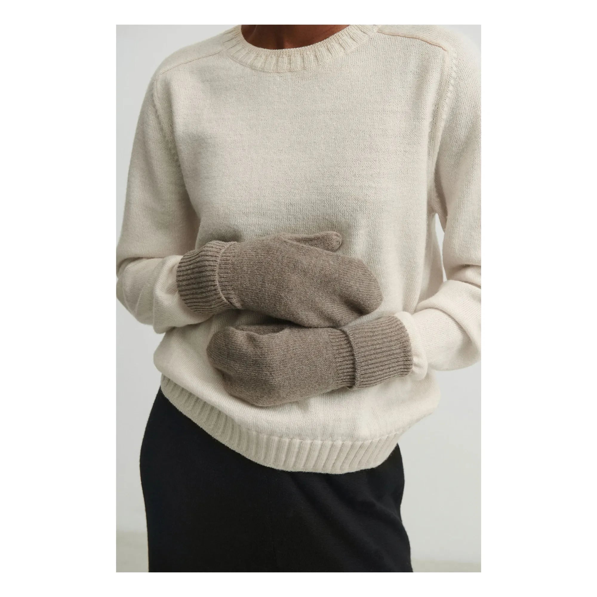 FUB - Wollhandschuhe - Damenkollektion | Beige