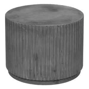 Broste Copenhagen - Rillo Beistelltisch | Kohle