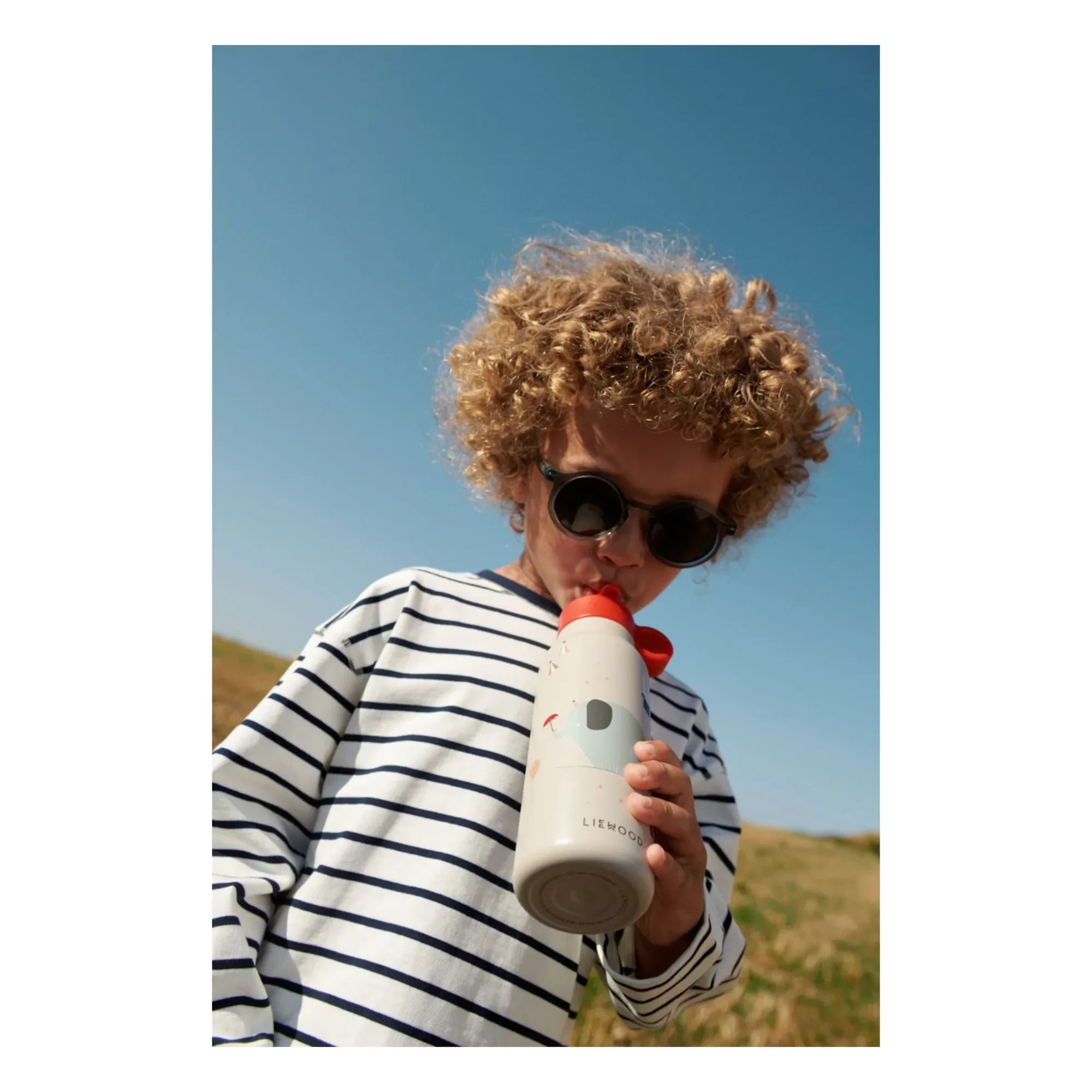 Liewood - Darla Sonnenbrille aus recycelter Faser | Blau