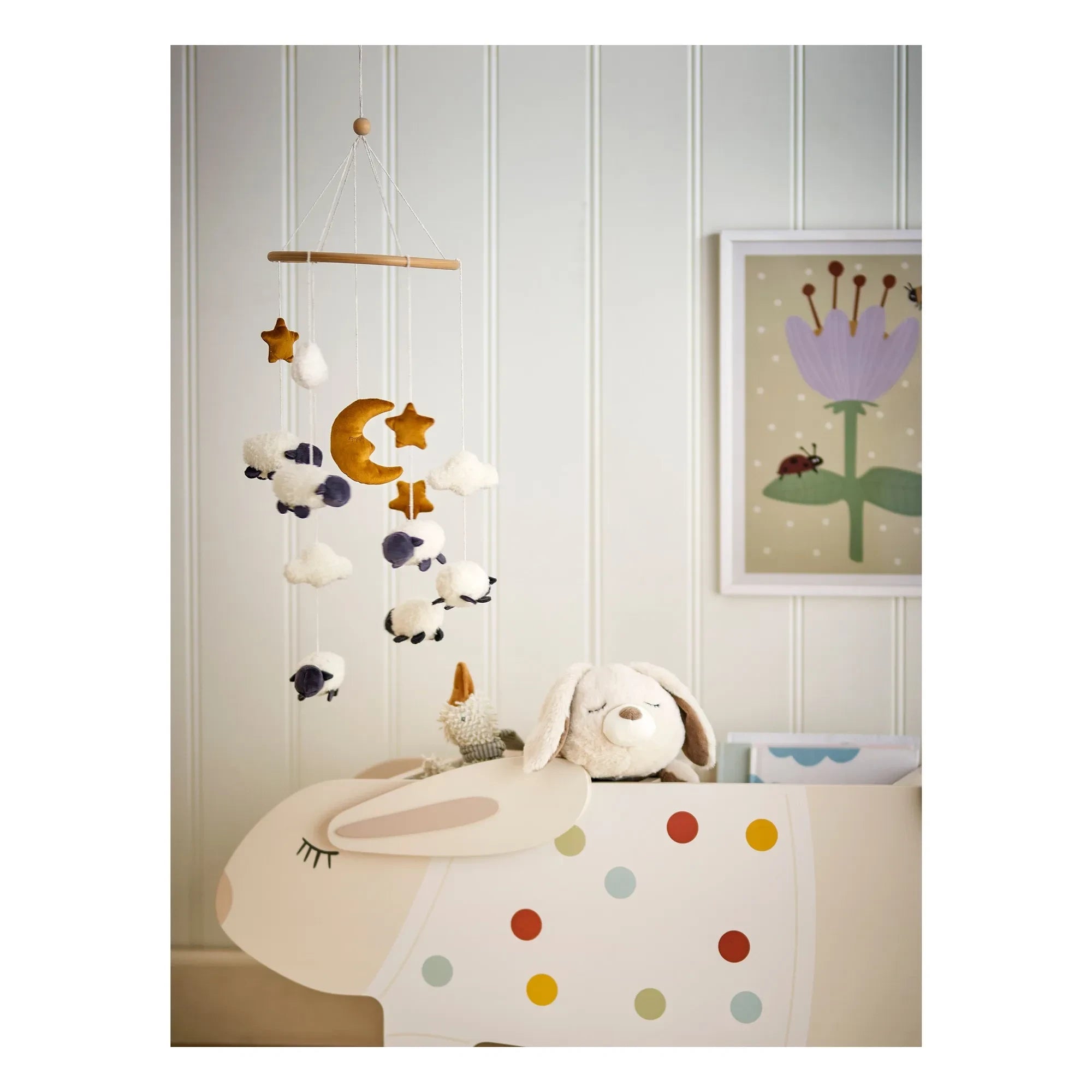 Bloomingville Mini - Mobile Korb | Weiß