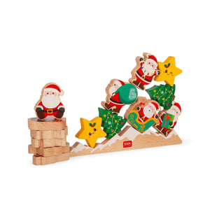 Legami - Stapelbares Holzspiel - Ho Ho Ho Balancing Game