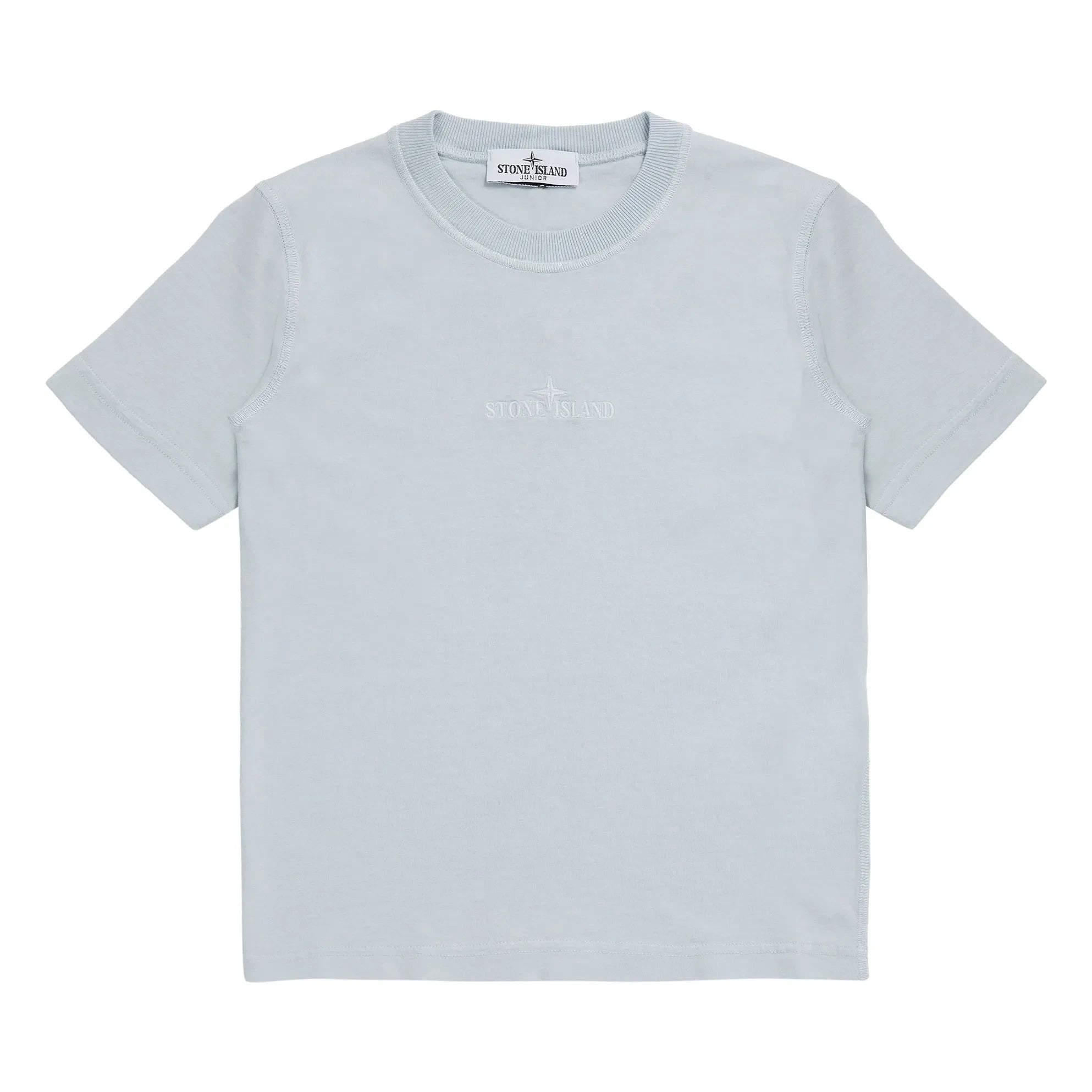 Stone Island – Logo T-Shirt | Hellblau