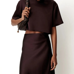 Sessùn - Gilda Etek | Kahverengi