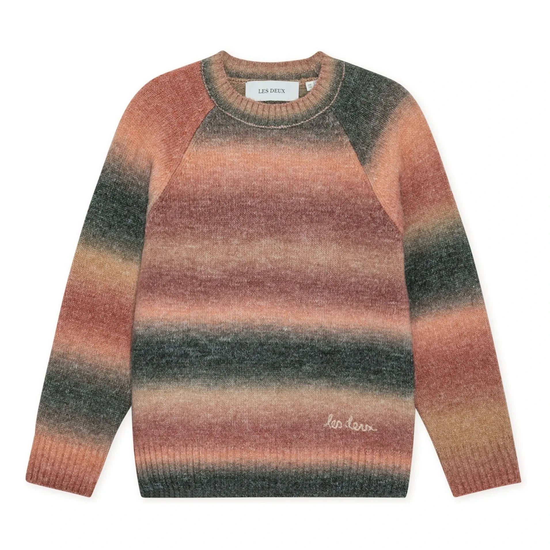 Les Deux - Boston Farbverlauf-Pullover | Orange