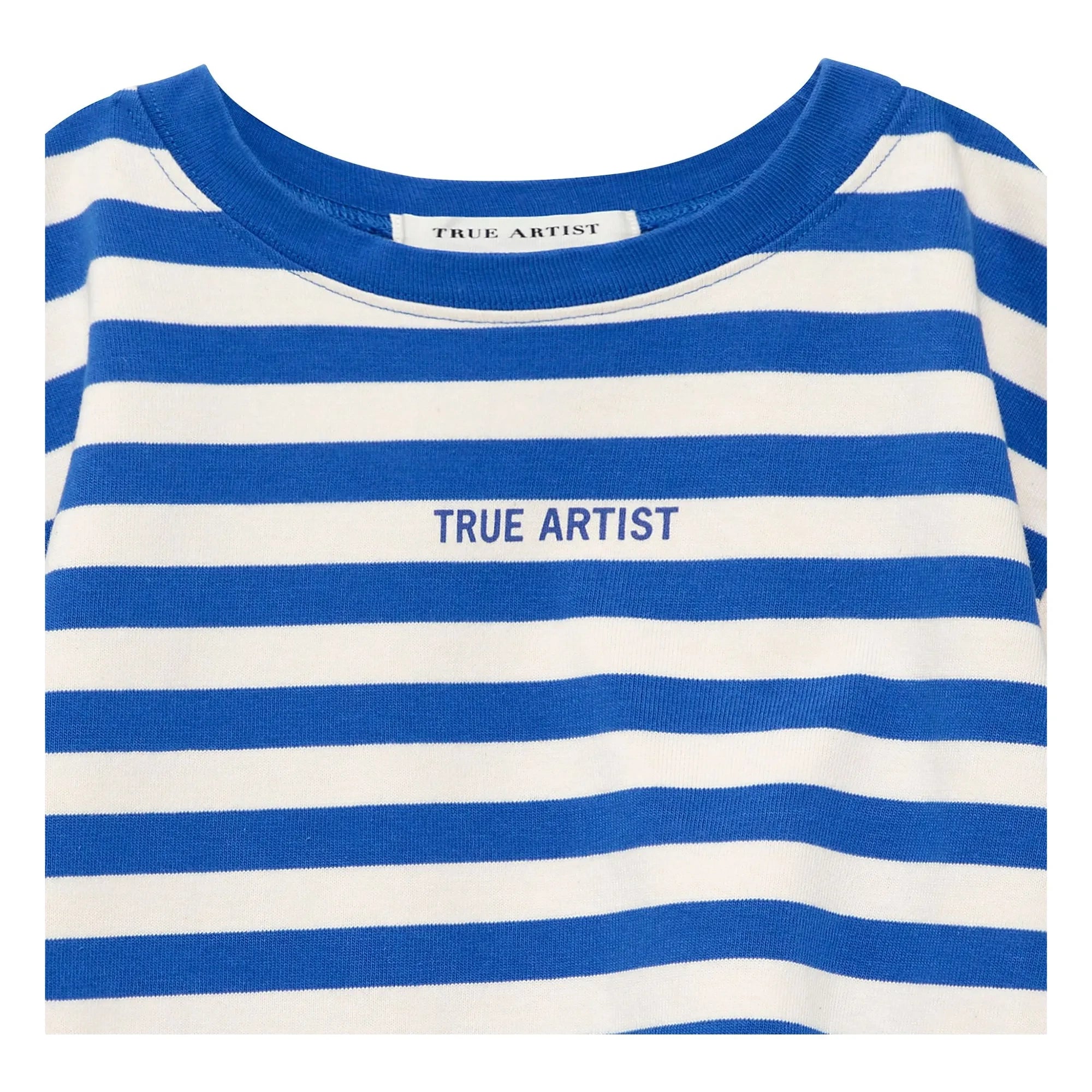 True Artist - T-shirt N°11 Gestreift | Blau
