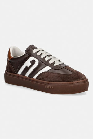 Furla Allegra Lace-Up Kadın Deri Sneaker
