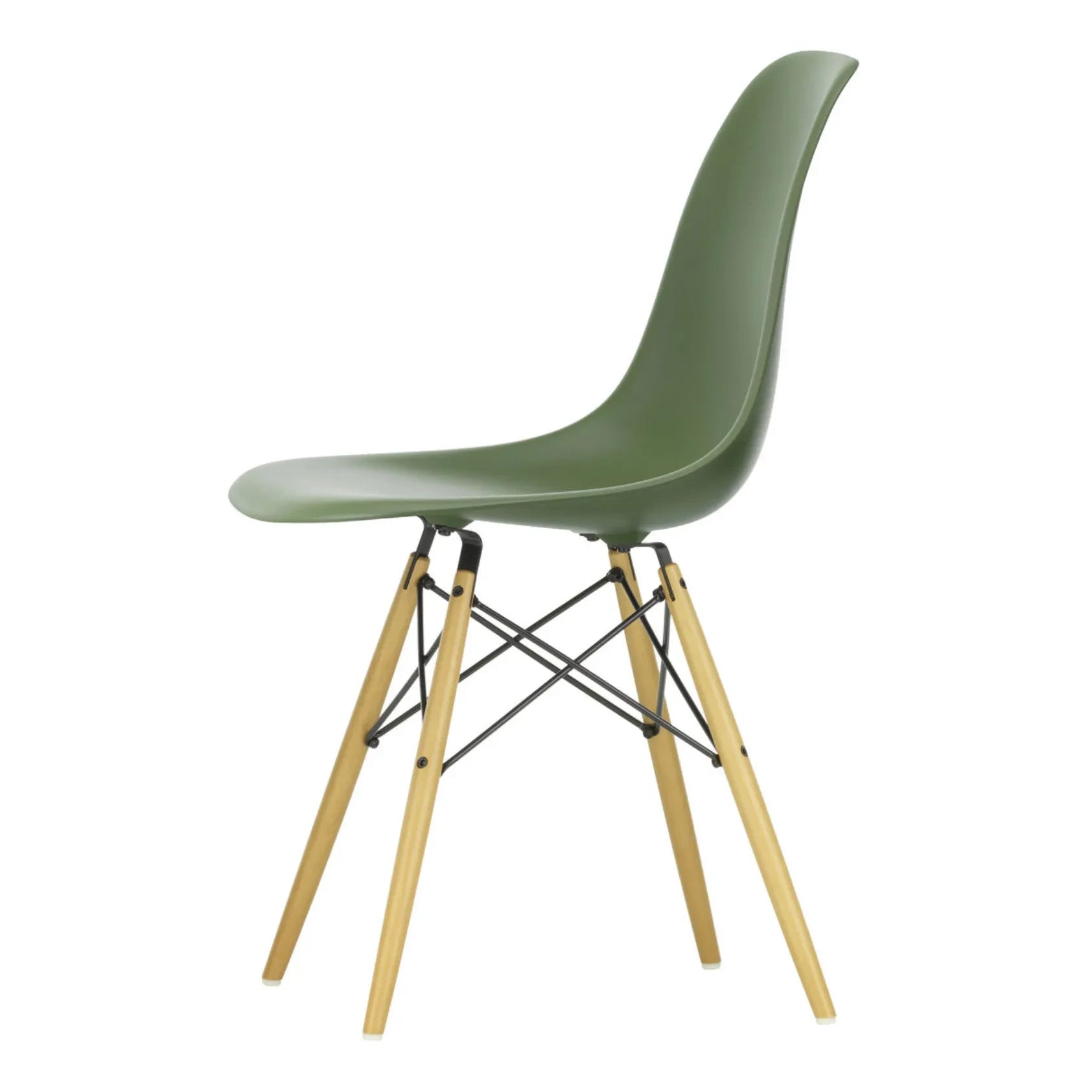 Vitra - DSW Plastikstuhl - Ahornfuß - Charles & Ray Eames | Forêt