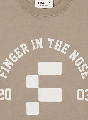 Finger in der Nase - Sako Finger 2003 Bio-Baumwoll T-Shirt | Grau