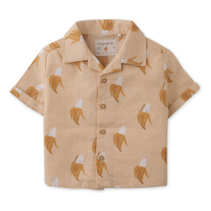 Gingersnaps - Ekko Bananenleinenhemd | Beige