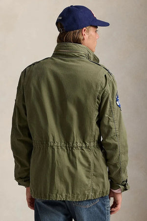 Polo Ralph Lauren Herren Baumwoll-Übergangsjacke Icnc Fld Jkt Lined Field