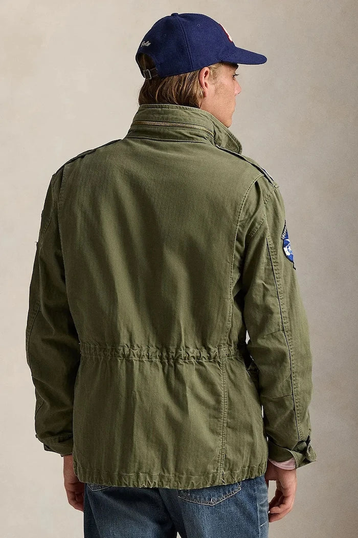 Polo Ralph Lauren Herren Baumwoll-Übergangsjacke Icnc Fld Jkt Lined Field