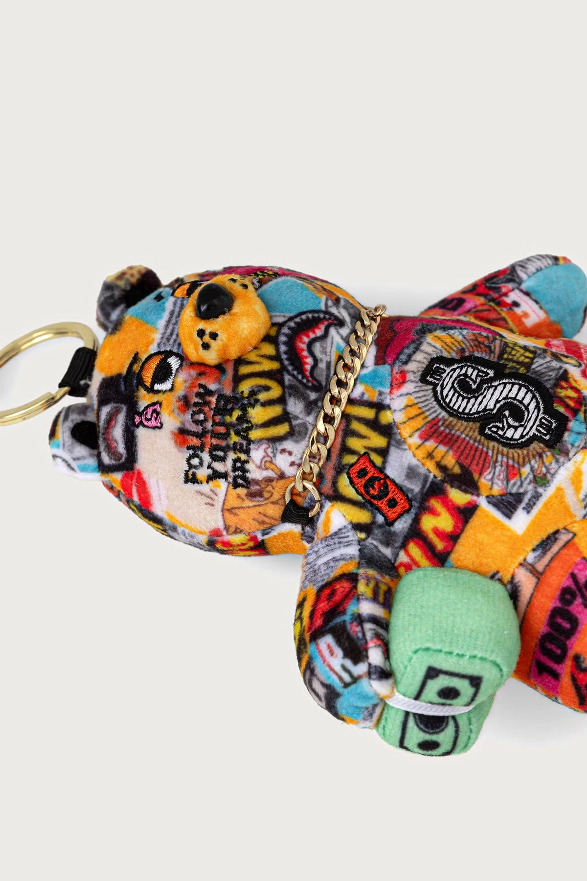 Sprayground - Magazin-Collage Schlüsselanhänger 910K9599NSZ