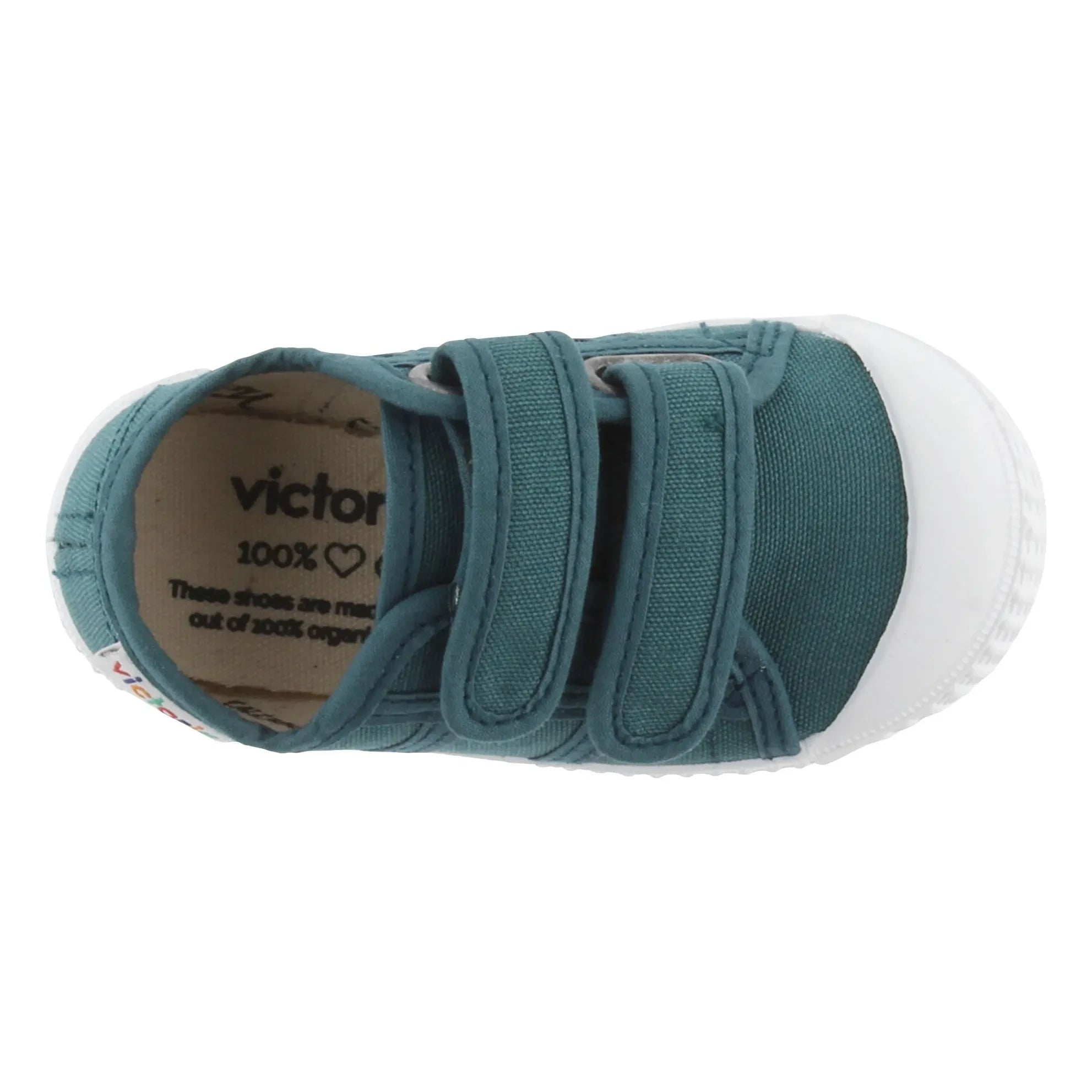 Victoria - Tiras Lona Scratch Sneakers | Tavus mavisi