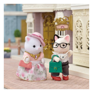 Sylvanian Families - Modekoffer und große Schwester Perserkatze
