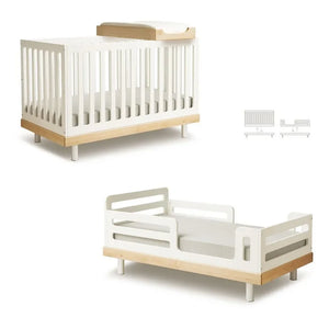 Oeuf NYC - Birch Klassisches Umwandelbares Kinderbett 0-6 Jahre