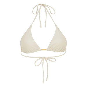 Alma Deia - Triangle Bikini Oberteil Jenny | Cremeweiß