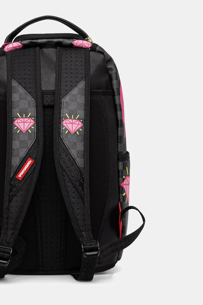 Sprayground - Gri Suni Deri Sırt Çantası 910B8790NSZ