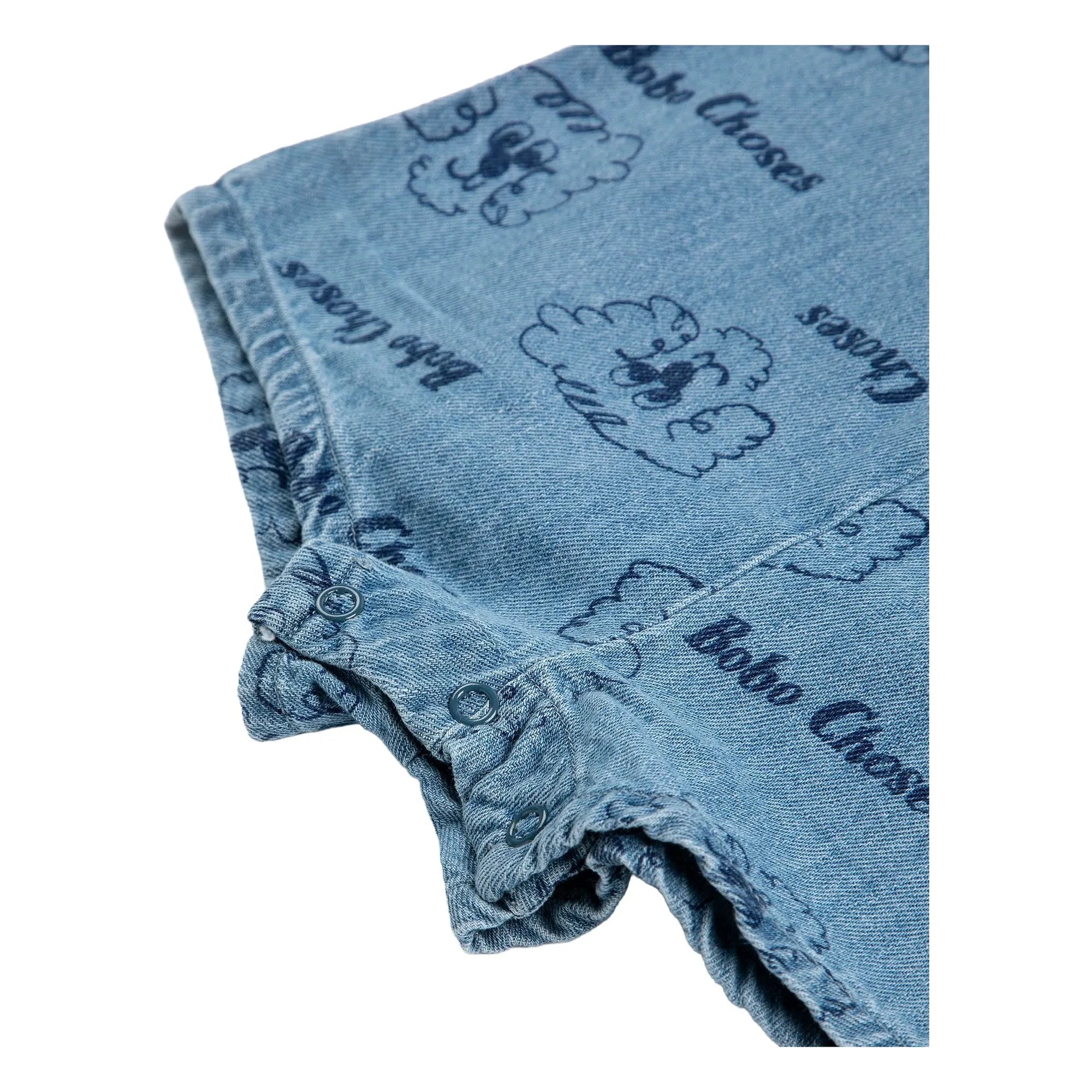 Bobo Choses - Bio-Baumwoll Strampler Dogs | Blau