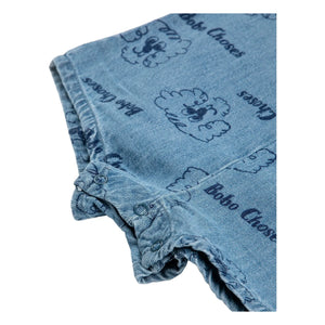 Bobo Choses - Bio-Baumwoll Strampler Dogs | Blau