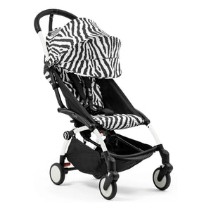Stokke® - YOYO³ 6+ Kinderwagen Weißer Rahmen | Zebra