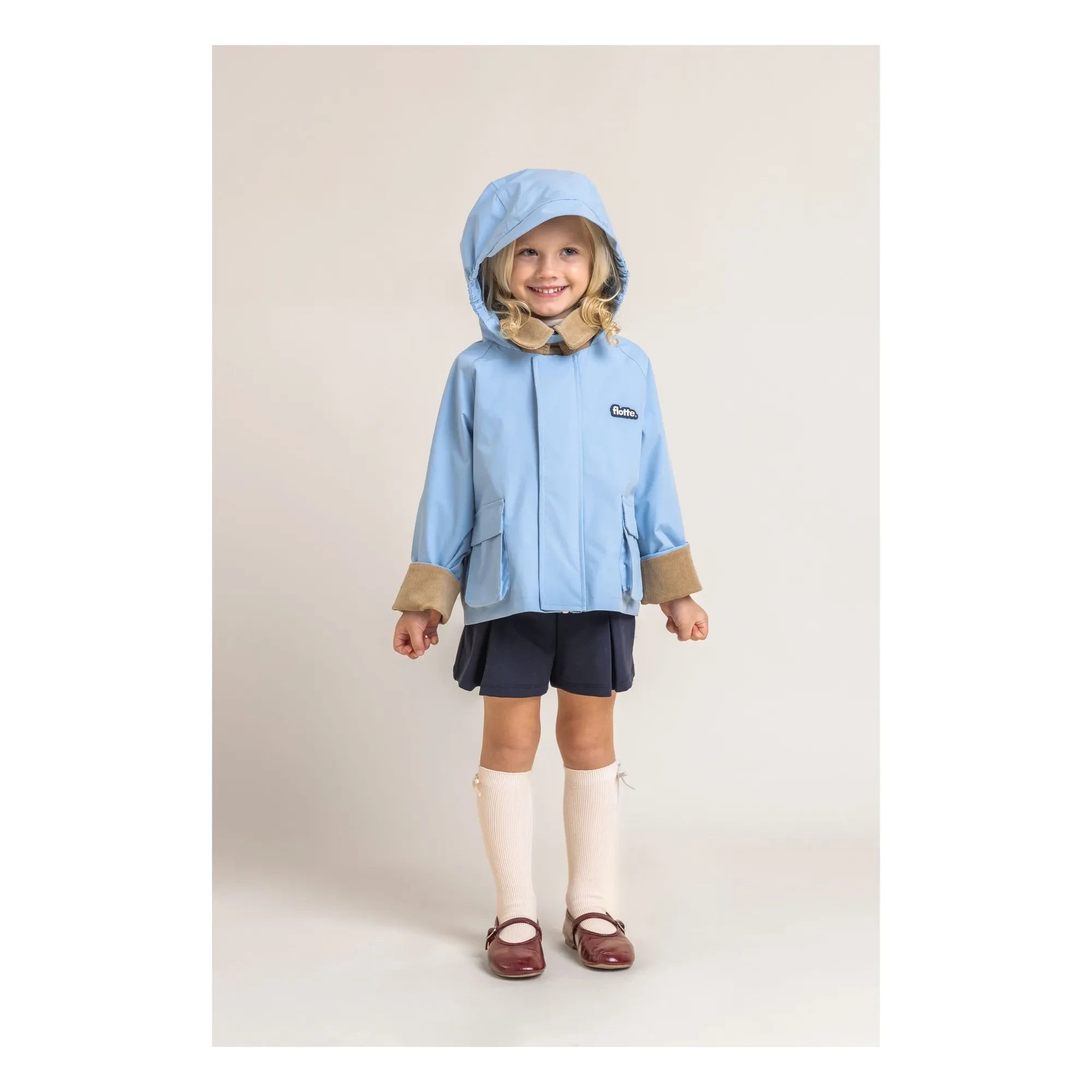 Flotte - Archivito Recycelte Faser Wasserdichte Jacke | Hellblau