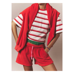 Xirena - Shayden Frottee-Shorts | Rot