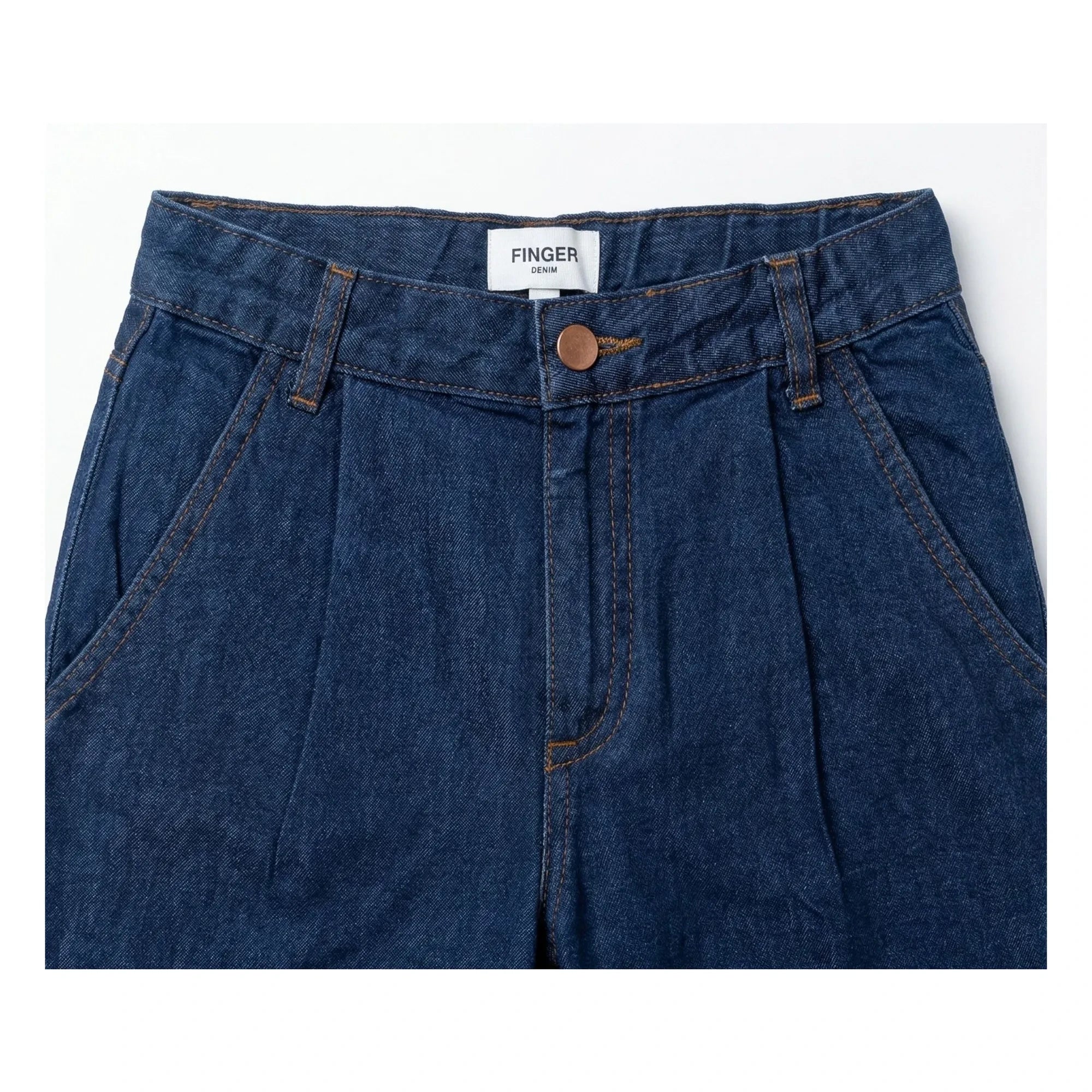 Finger in the Nose - Bermudashorts Denim Tate | Dunkelblau