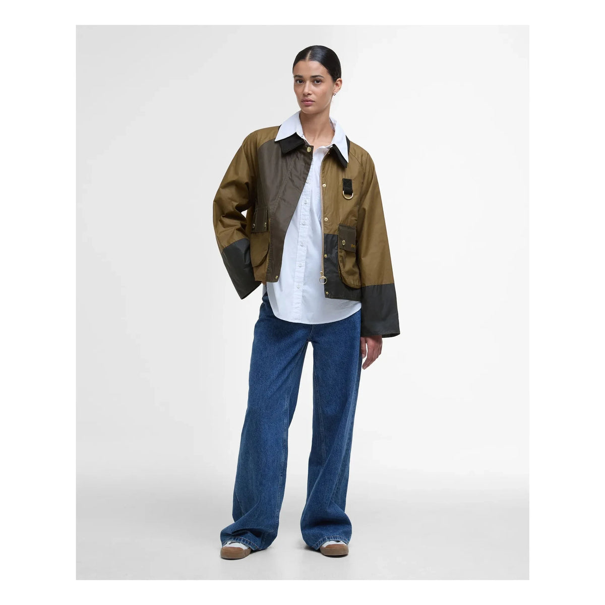 Barbour - Alma Waxed Jacket | Khaki
