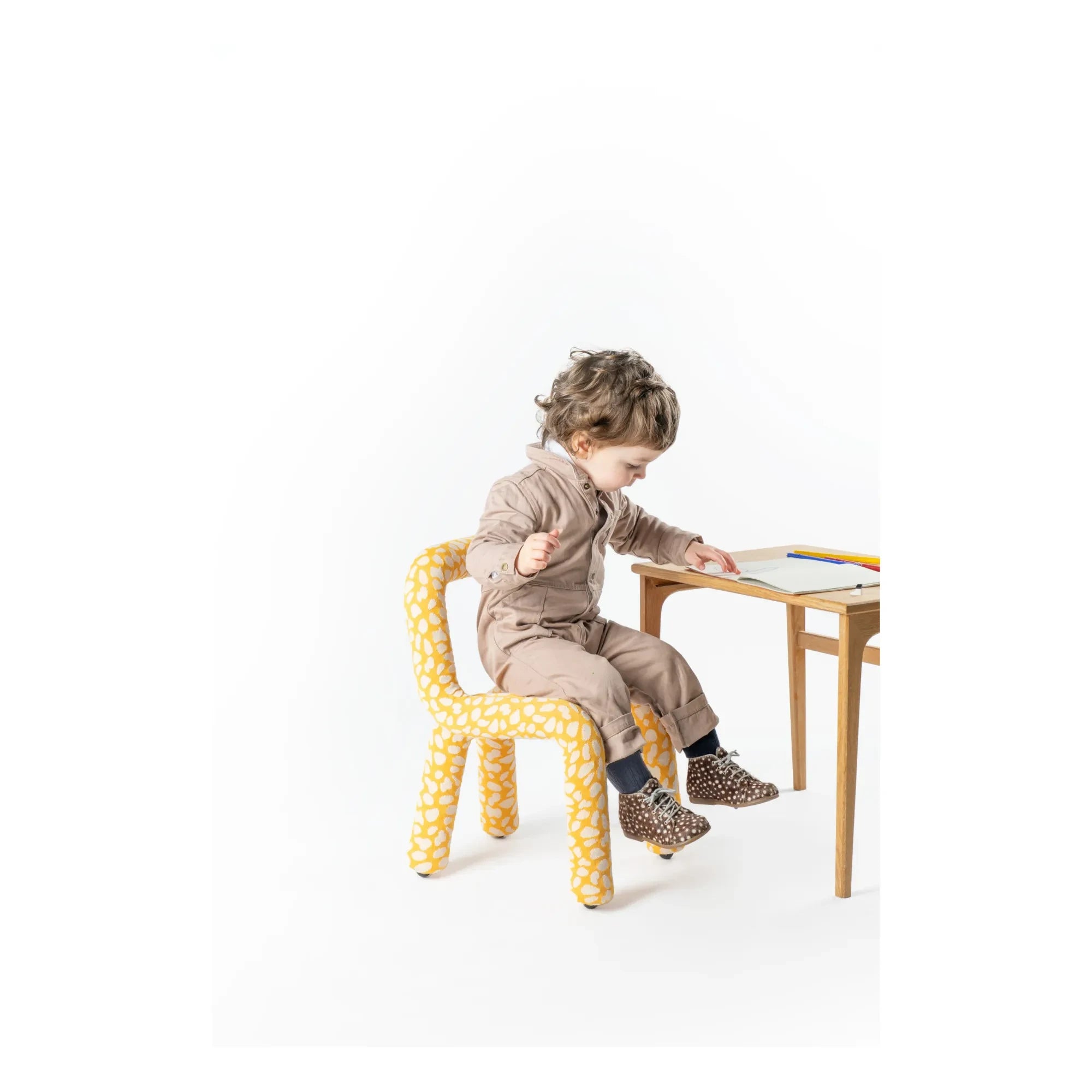 Moustache - Mini Bold Stuhl | Gelb