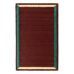 & Tradition - Gerahmter Teppich | Bordeaux