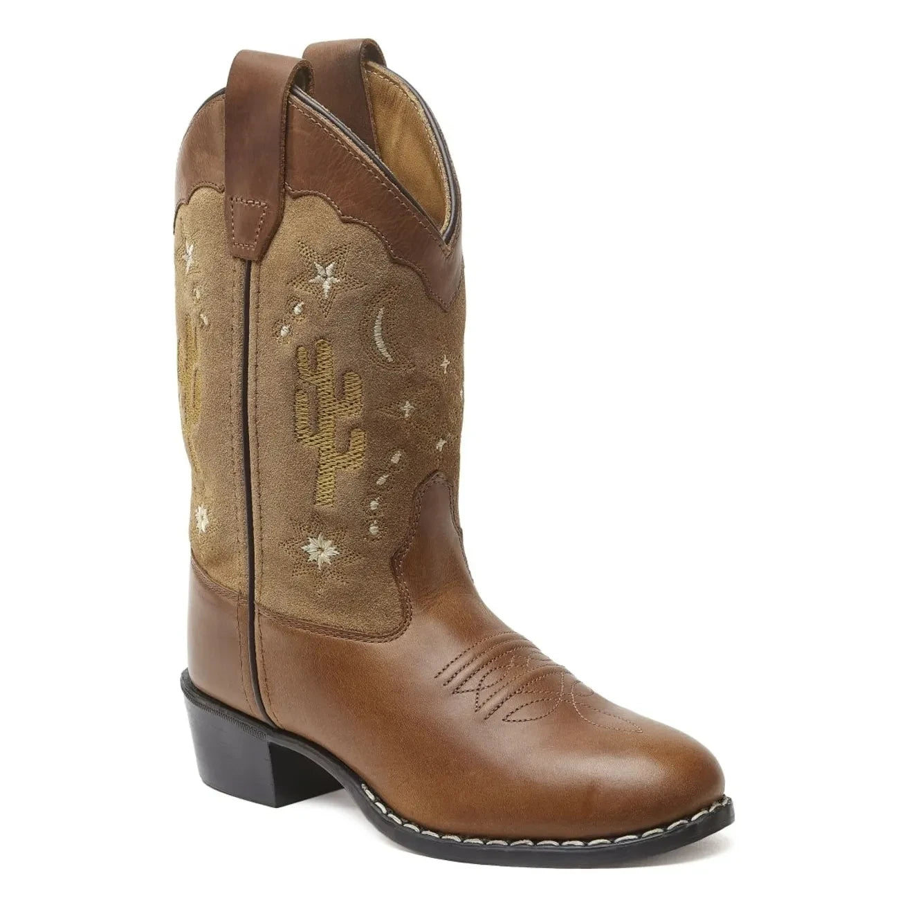 Bootstock - Yucca Leder Santiags | Braun