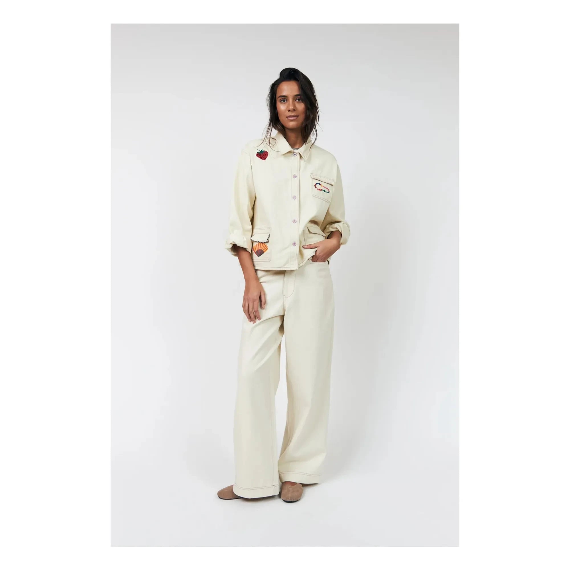 Lollys Laundry - April Baumwolljacke | Creme