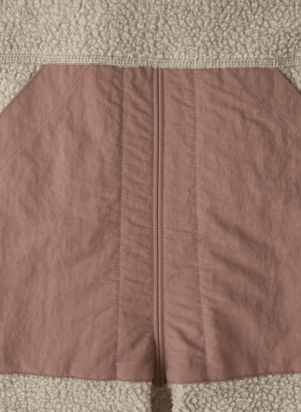 Patagonia - Shearling-Overall aus recycelter Faser | Creme