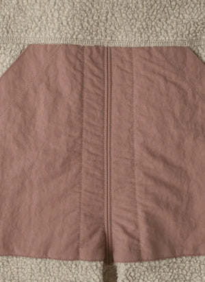 Patagonia - Shearling-Overall aus recycelter Faser | Creme