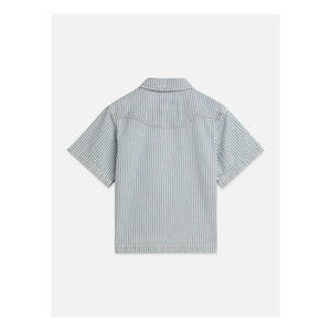 Scotch & Soda - Gestreiftes Jeanshemd | Hellblau