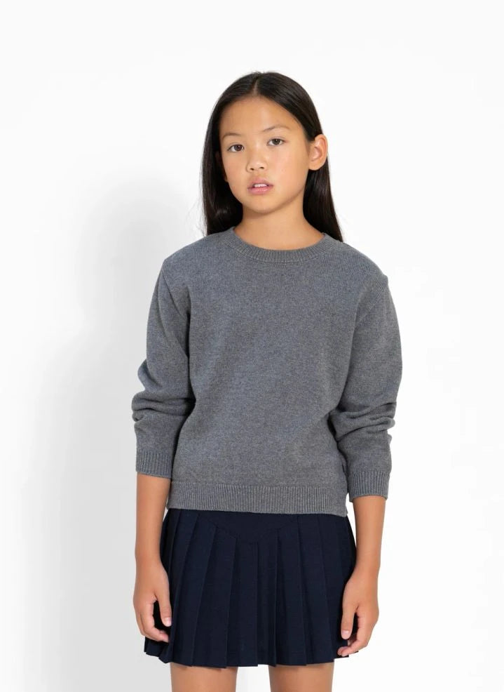 Smallable Kid - Cagnaby Organische Baumwolle Pullover | Grau Melange