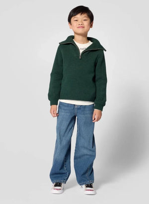 Zadig & Voltaire - 1997 Woll-Truckerkragen-Pullover | Grün