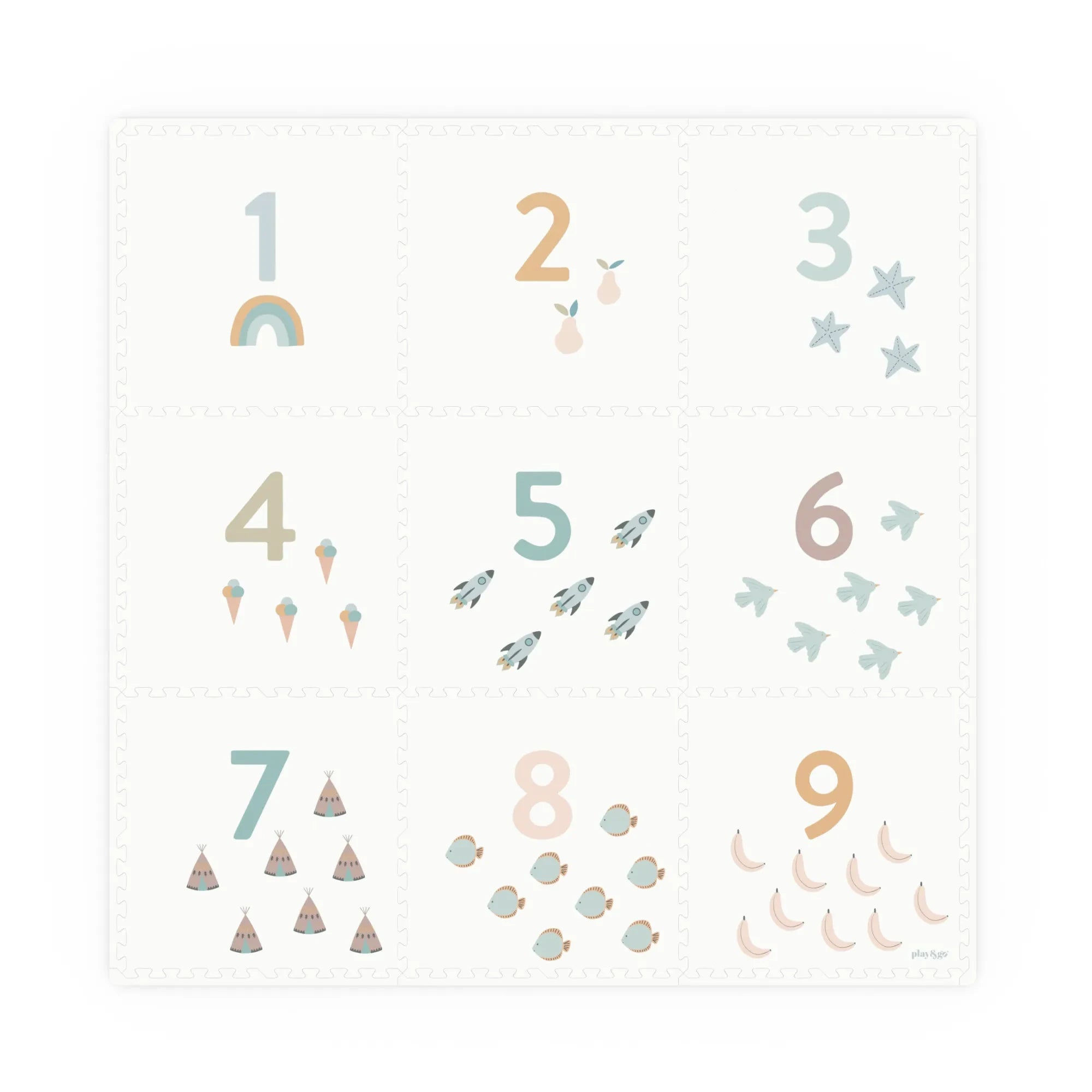 Play and Go - Tiloo Modul Spielmatte - Nummer