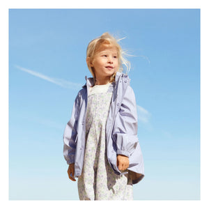 Wheat - Ollo Waxed Recycled Fibre Wasserdichte Jacke | Lila