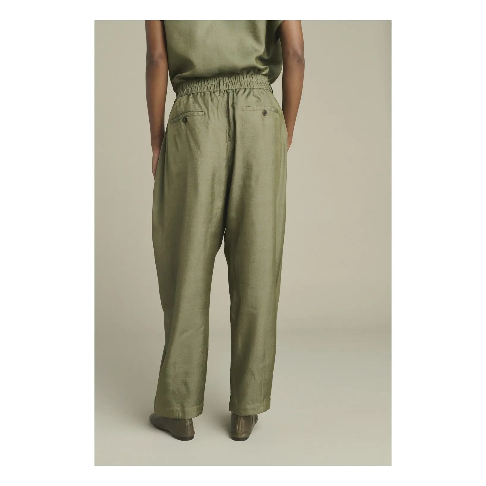 Soeur - Vernon Seidenhose | Grünspan