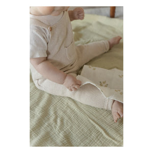 Soft Spot - Bio-Baumwoll-Pucktuch | Erbse