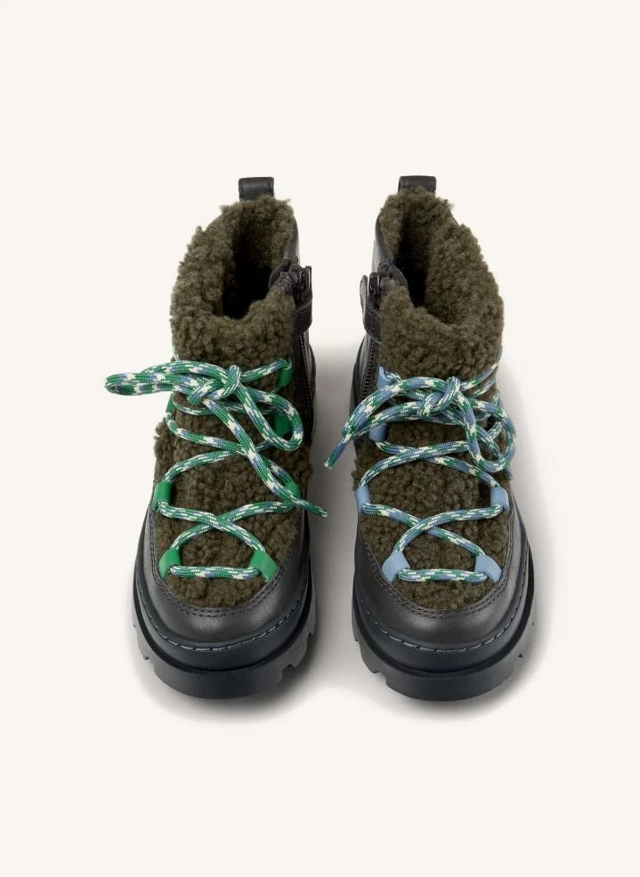 Camper - Twins Dolgulu Çizme | Haki