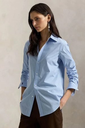 Polo Ralph Lauren Kadın Pamuk Elastan Gömlek