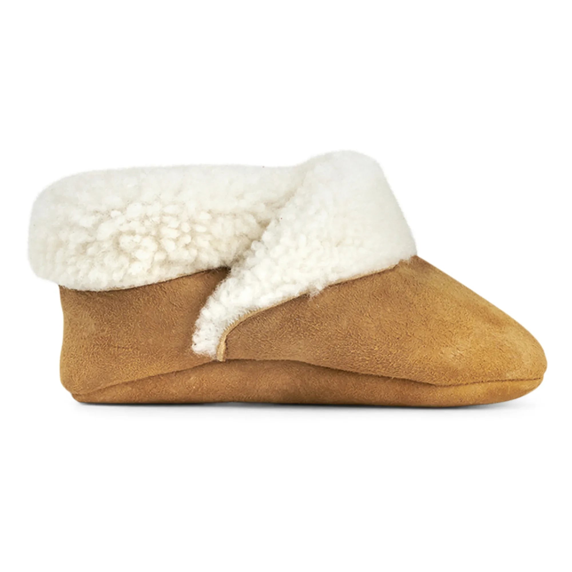 Petit Nord - Stiefel mit Lammfellfutter | Cognac