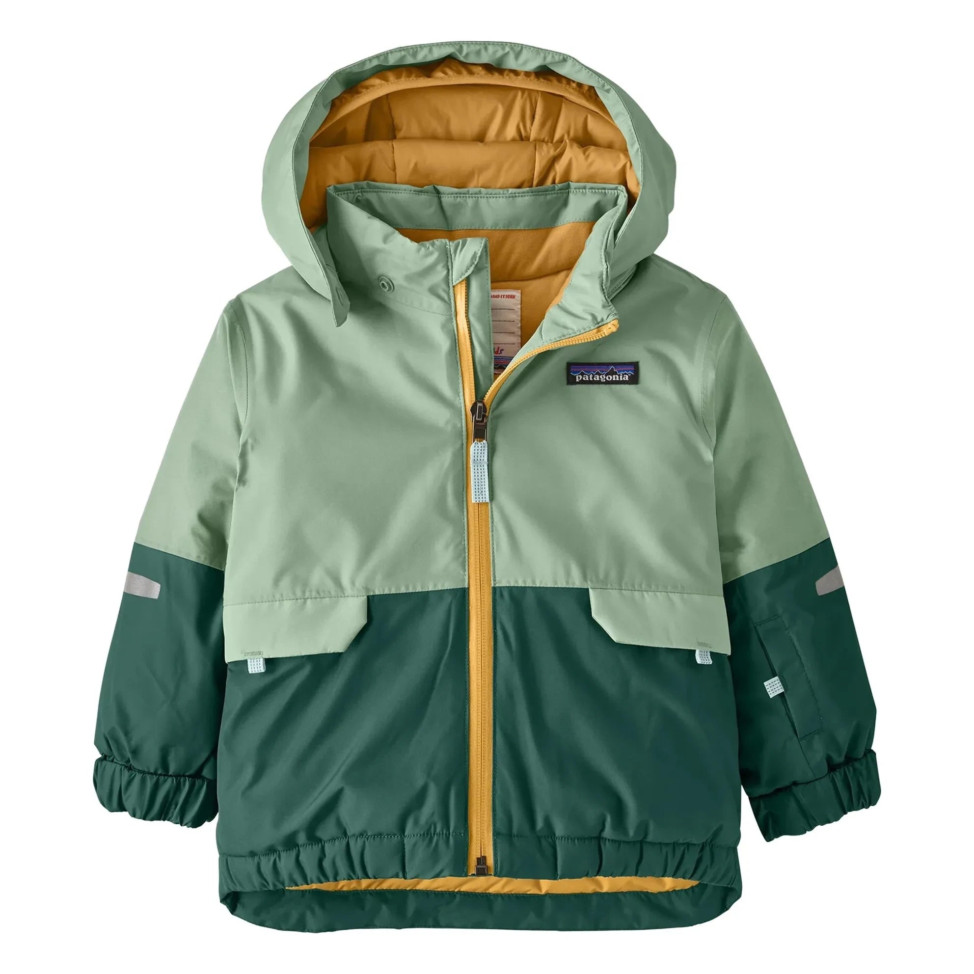 Patagonia – Snow Pile Jacke aus recycelten Fasern | Hellgrün