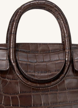 Staud - Maude Mini Carryall Tasche | Dunkelbraun