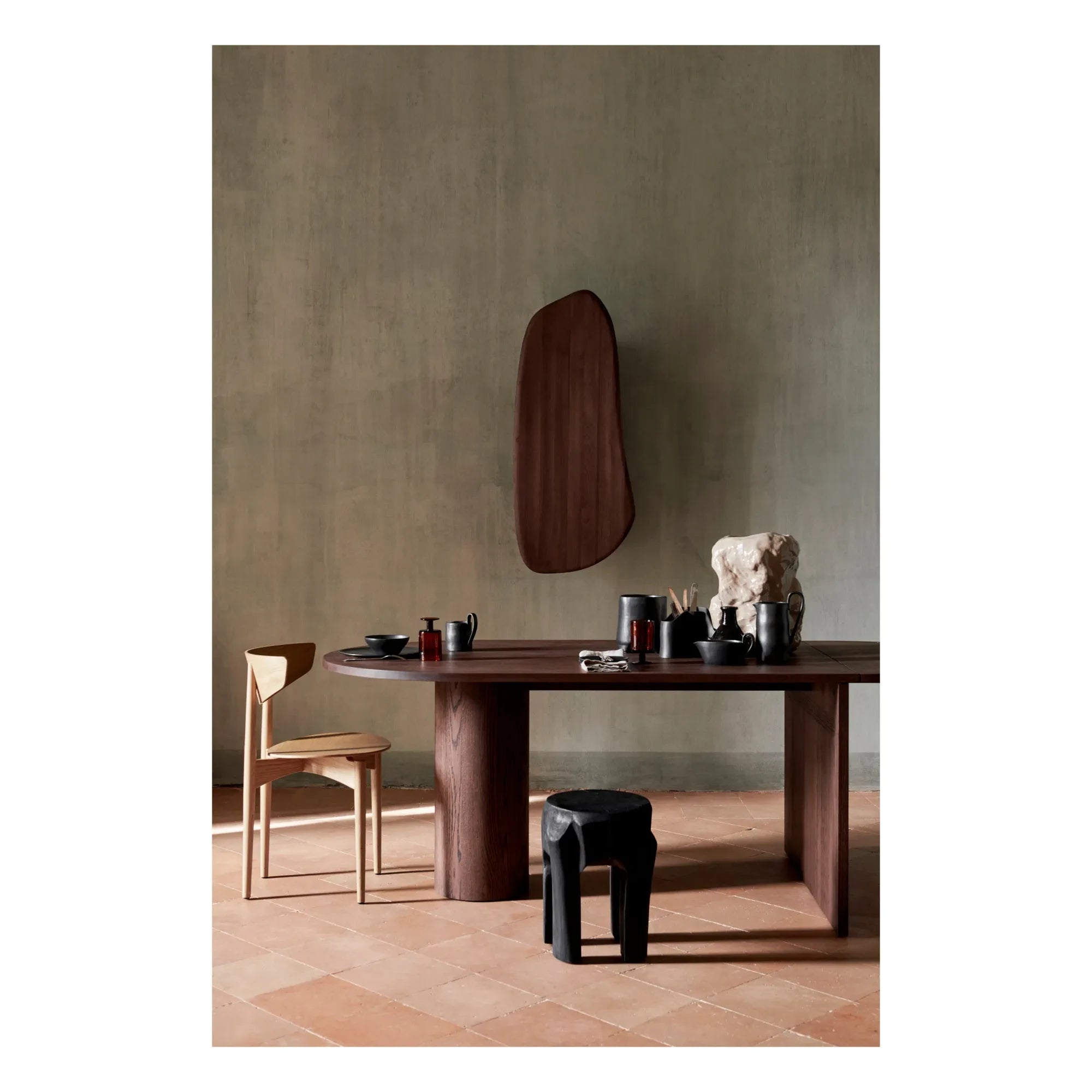 Ferm Living - Feve Wandschrank | Nussbaum